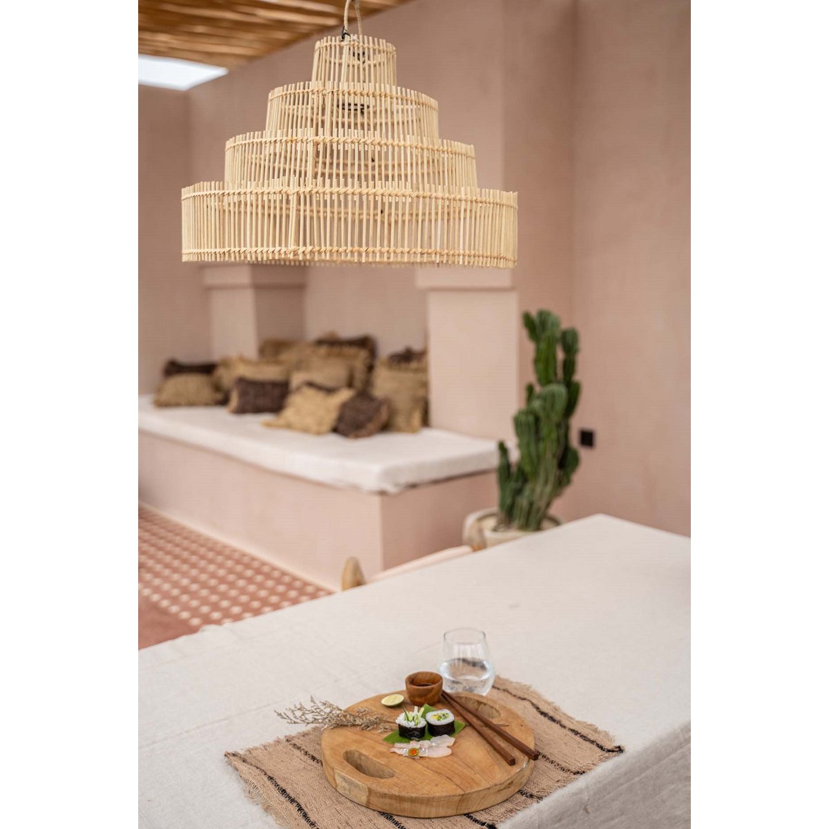Le Pendentif Gâteau de Mariage - Naturel - M