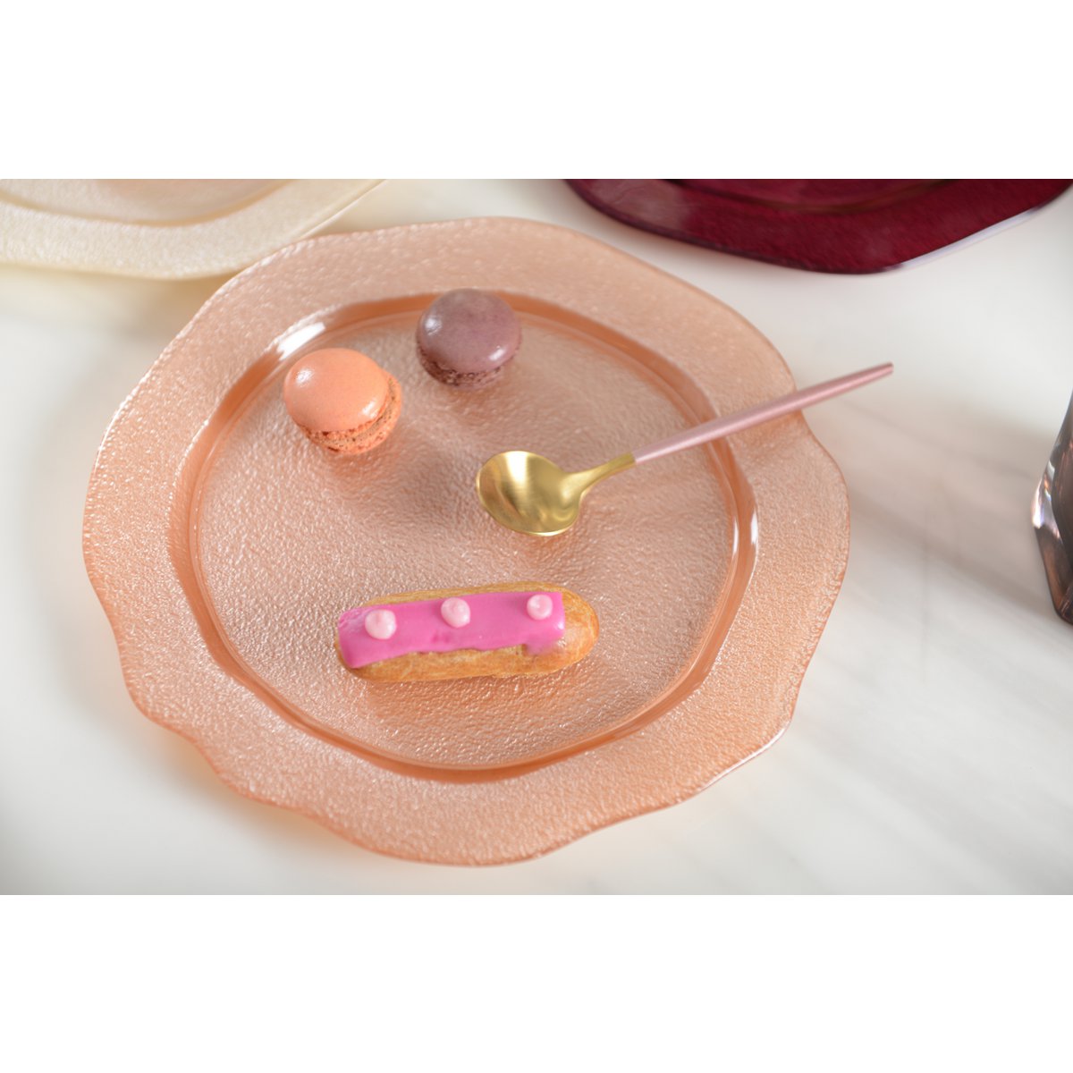 ASSIETTE A DESSERT SAUMON