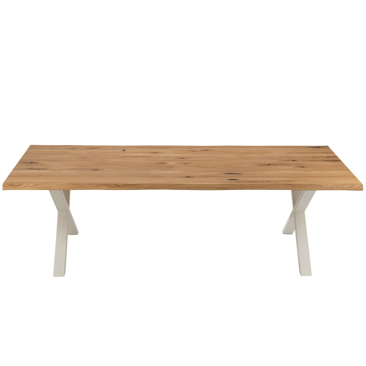 Table J-Line Legs Cross - métal - blanc