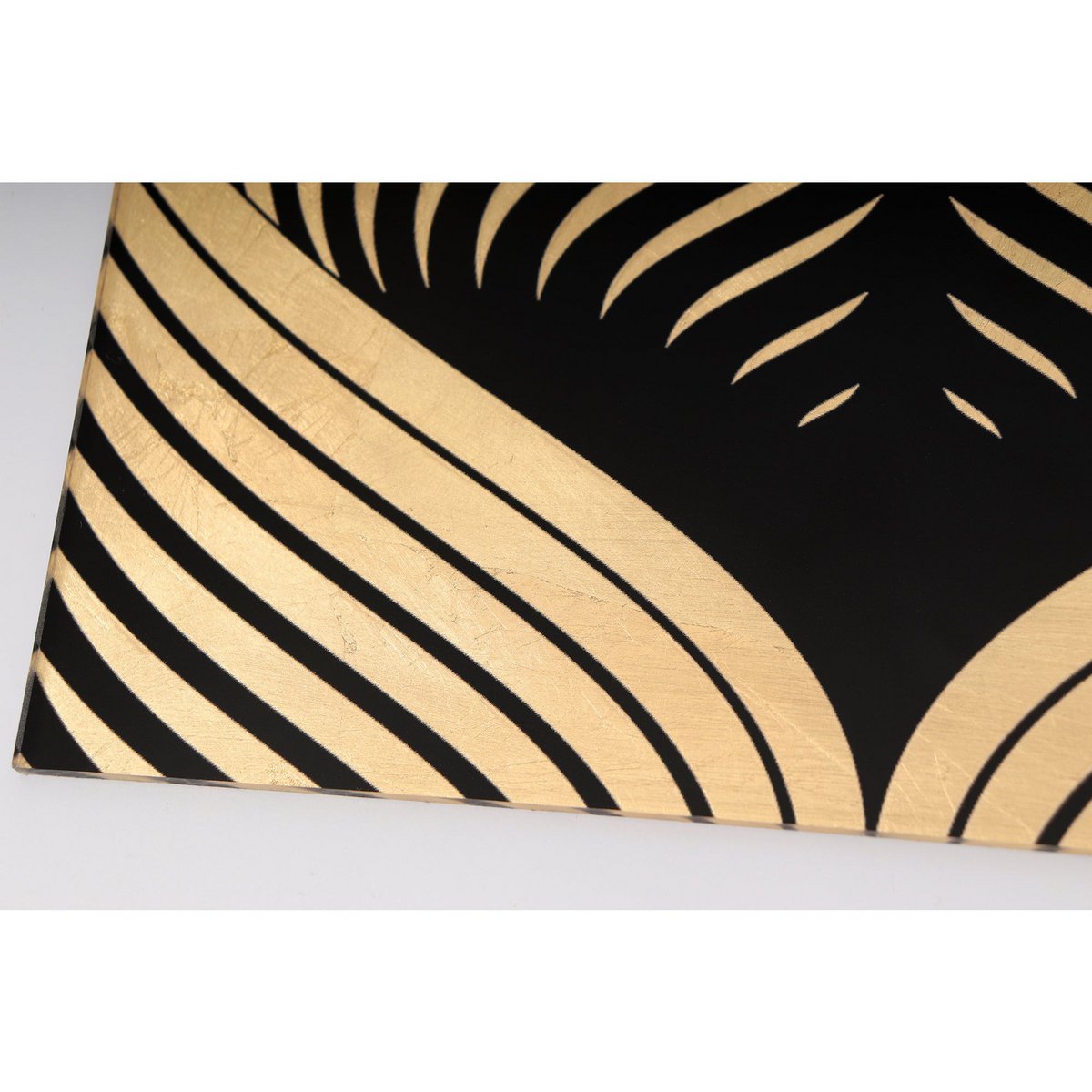 Tableau à la feuille d'or - Léandre
