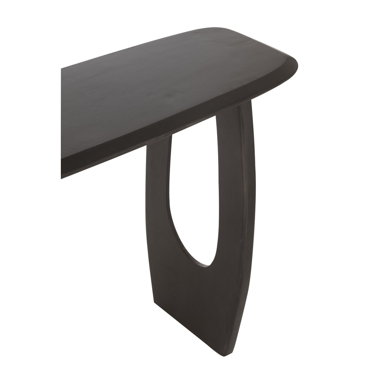 Console J-Line Mark en bois de manguier noir