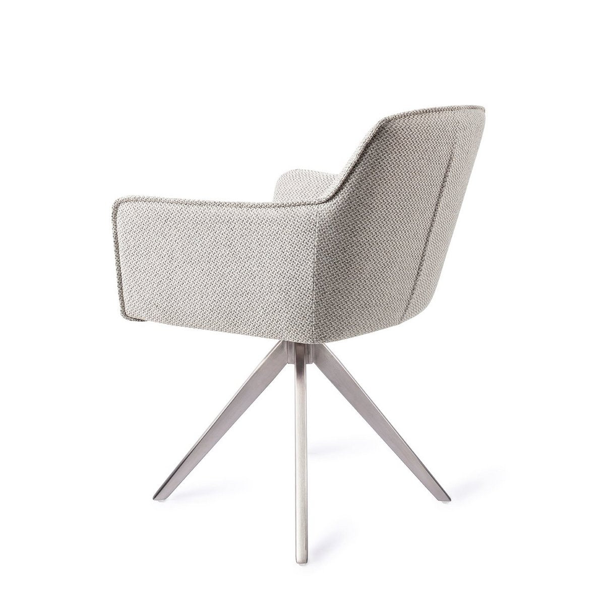Jesper Home Hofu Chaise de salle à manger Turn Steel