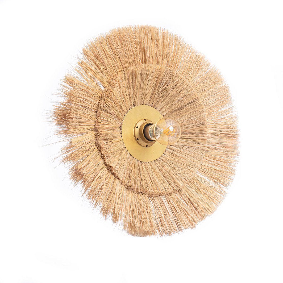 La lampe murale double trouble - Or naturel - M