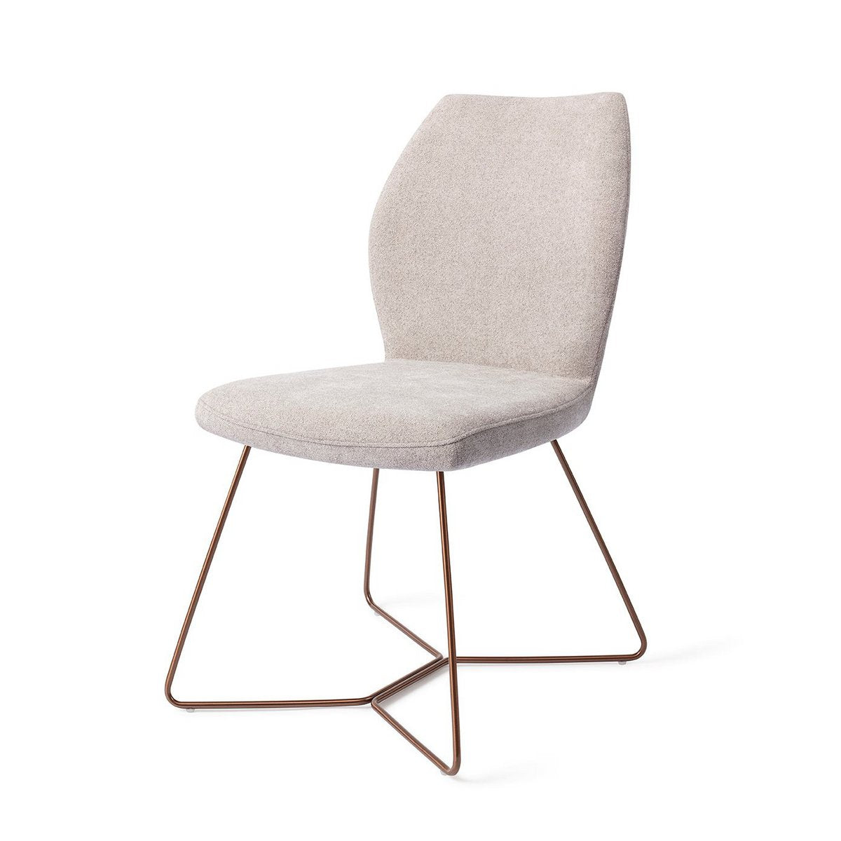 Jesper Home Ikata Chaise de salle à manger Beehive Rose