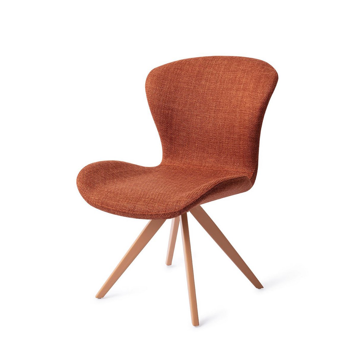 Jesper Home Moji Chaise de salle à manger Turn Peach