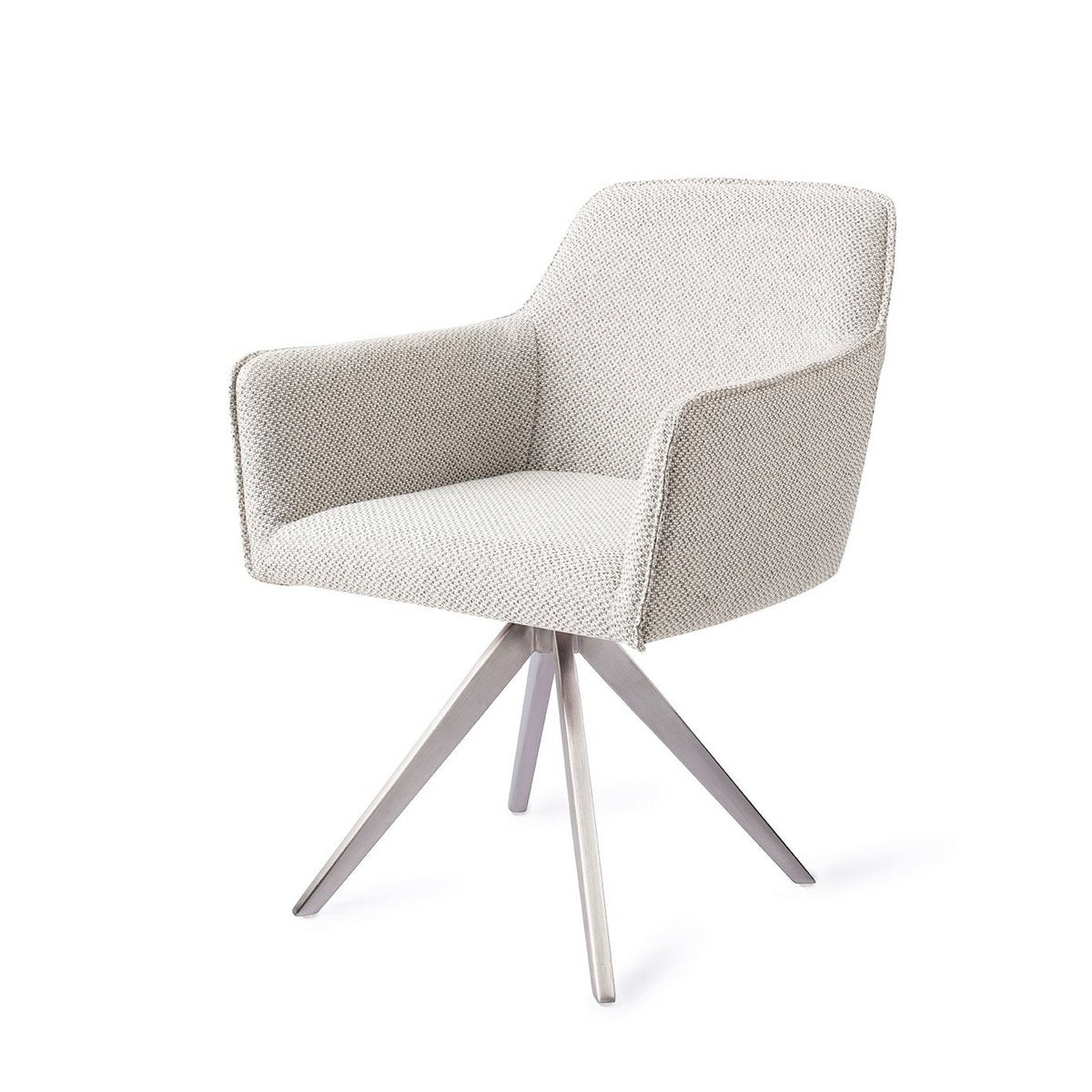 Jesper Home Hofu Chaise de salle à manger Turn Steel
