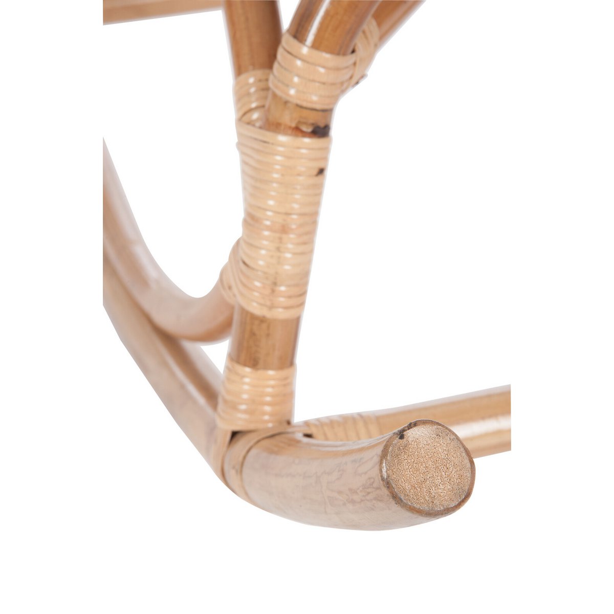 J-Line Rocking Chair Rotin Naturel