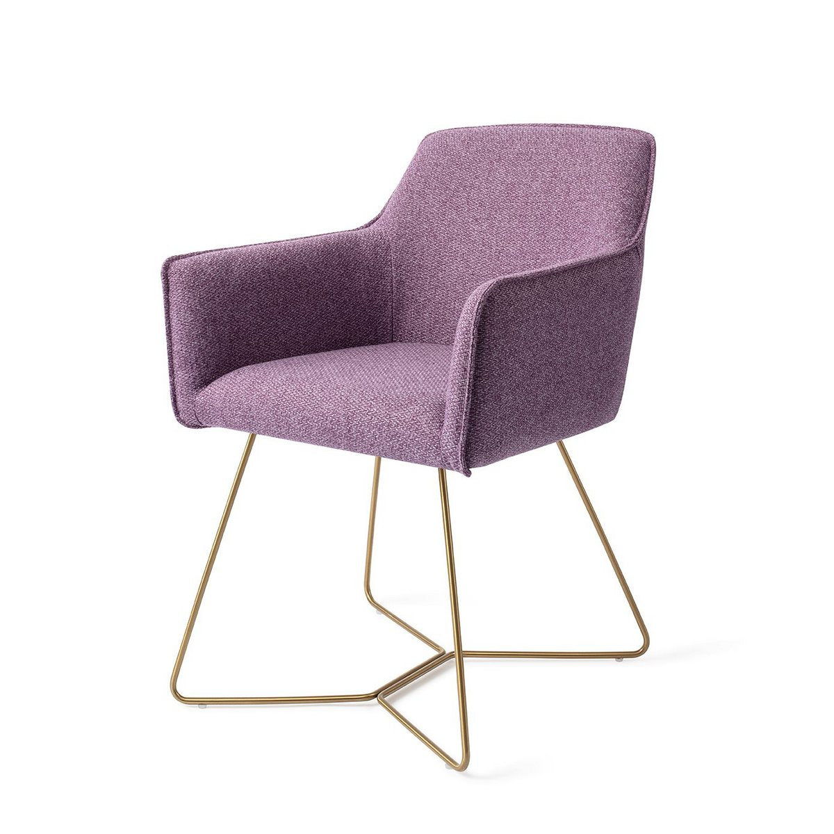 Jesper Home Hofu Chaise de salle à manger Beehive Or