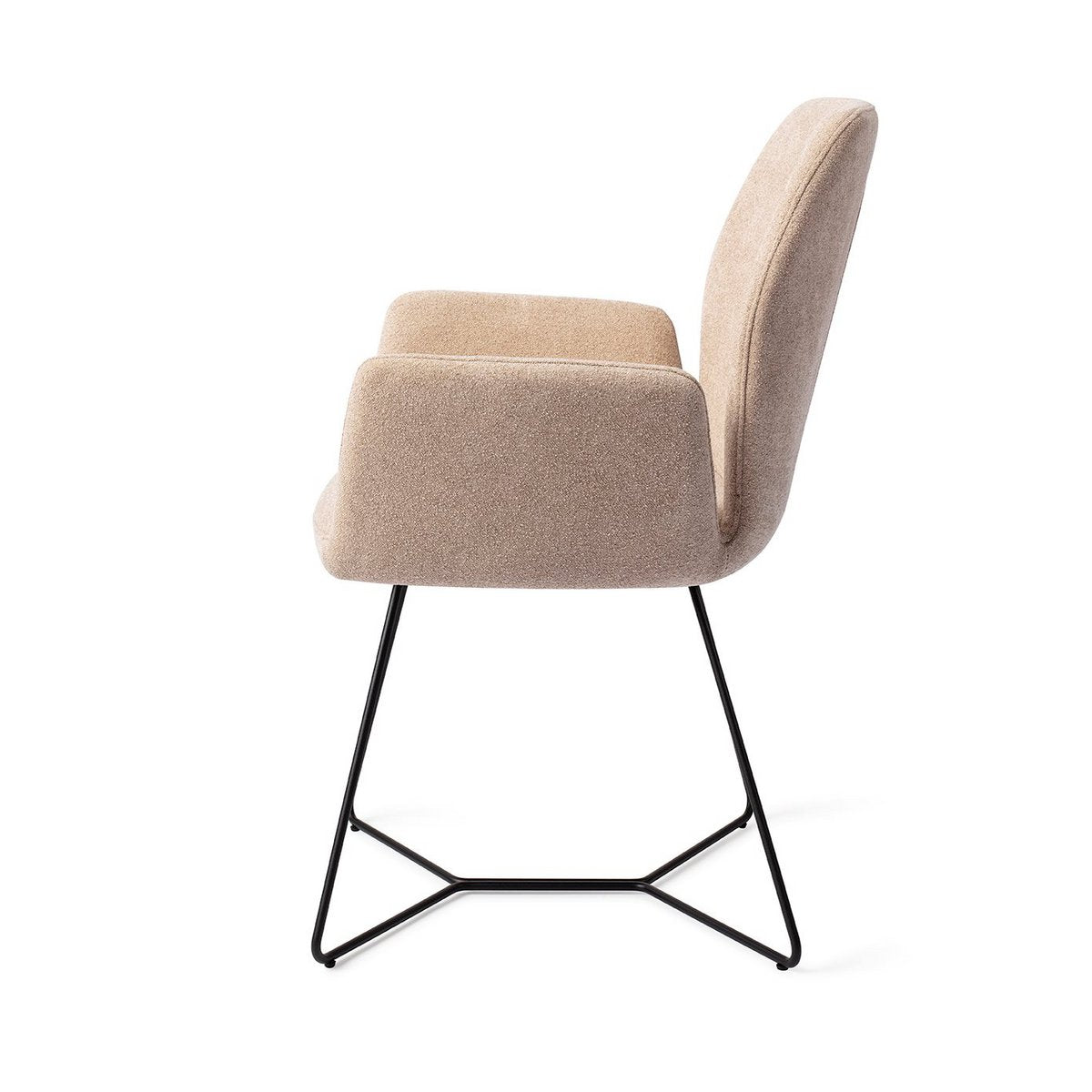 Jesper Home Misaki Chaise de salle à manger Beehive Noir