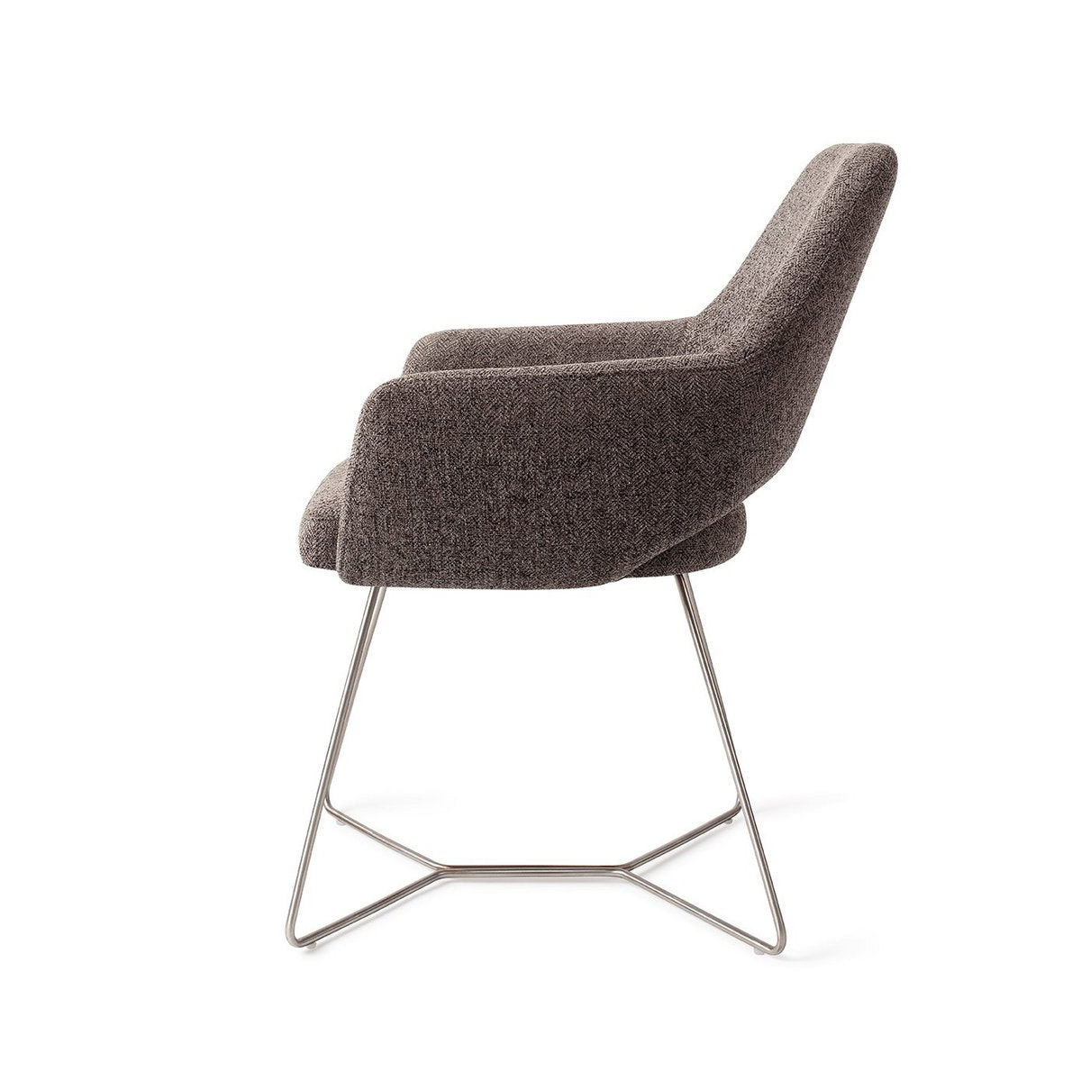 Jesper Home Yanai Chaise de salle à manger Beehive Acier