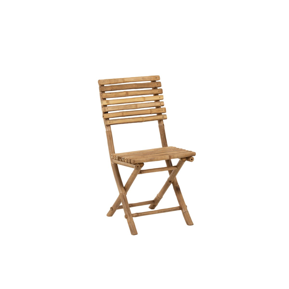 Chaise J-Line Pliable - bambou - naturel