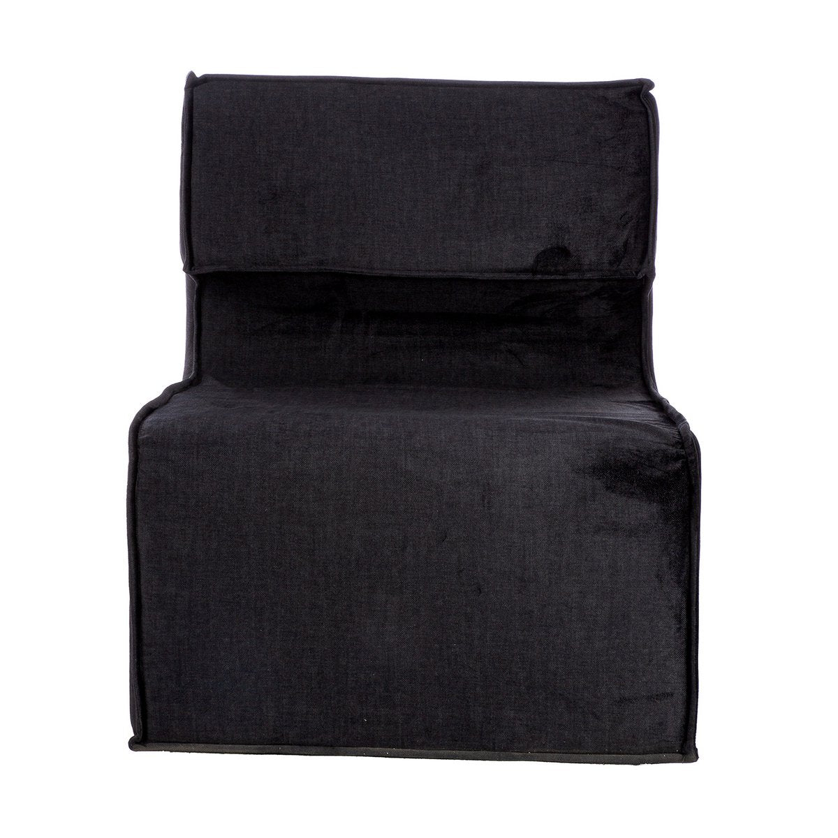 Fauteuil Nobra, noir H.77 cm
