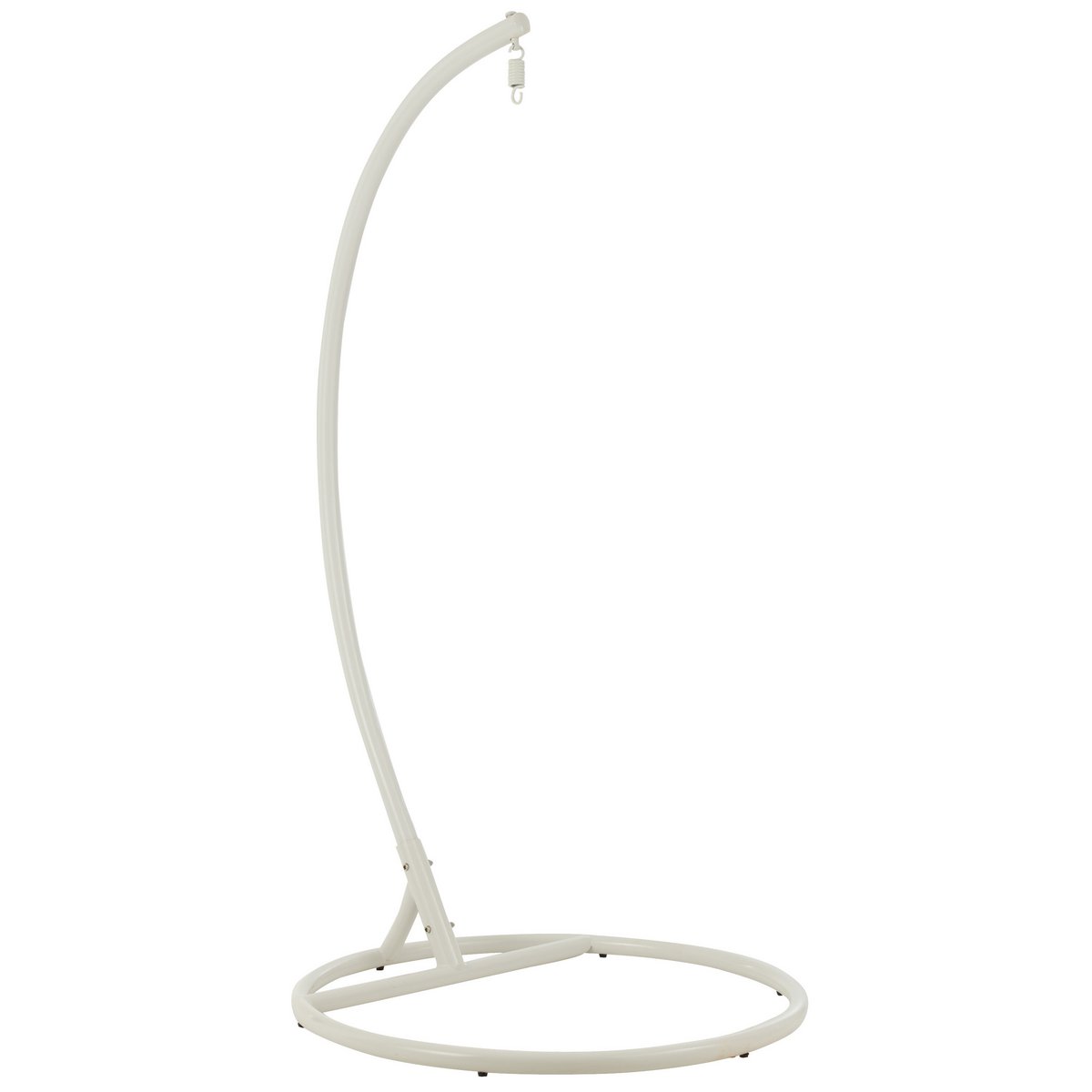 J-Line Chaise Suspendue + Coussins Bula Métal/Cannage Blanc