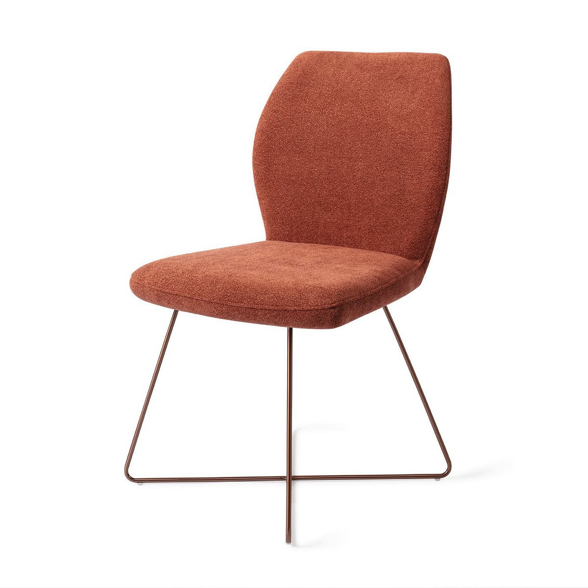 Jesper Home Ikata Chaise de salle à manger Cross Rose