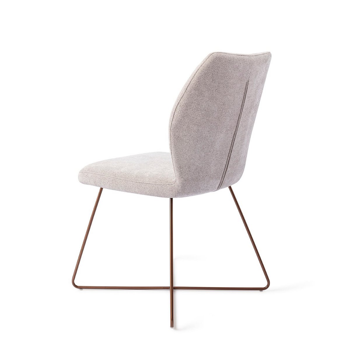 Jesper Home Ikata Chaise de salle à manger Cross Rose