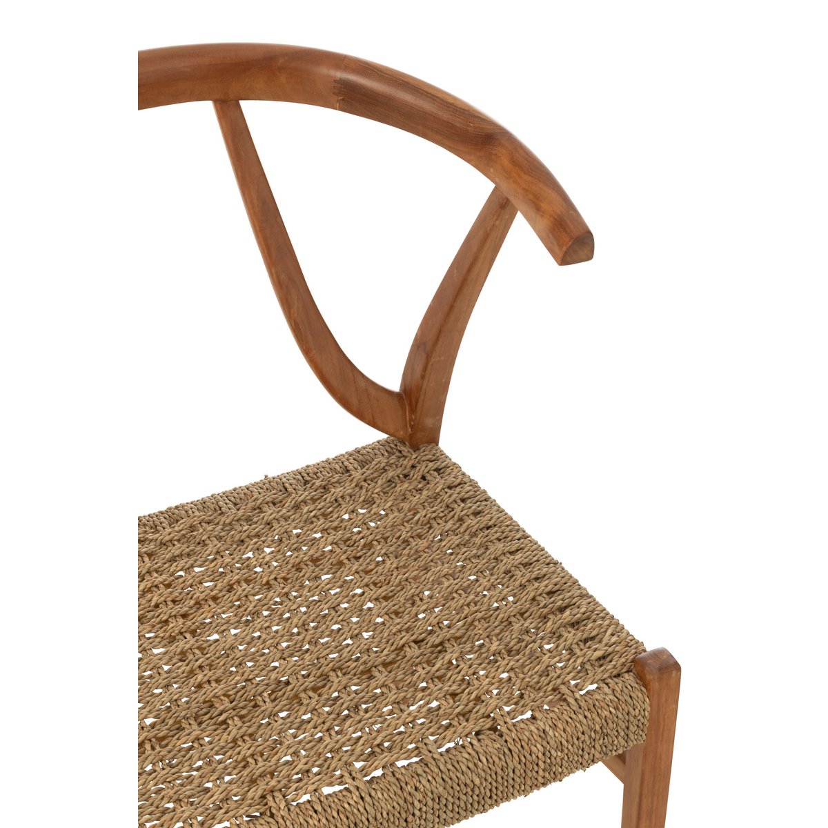 Chaise J-Line Alis Bois de Teck Naturel