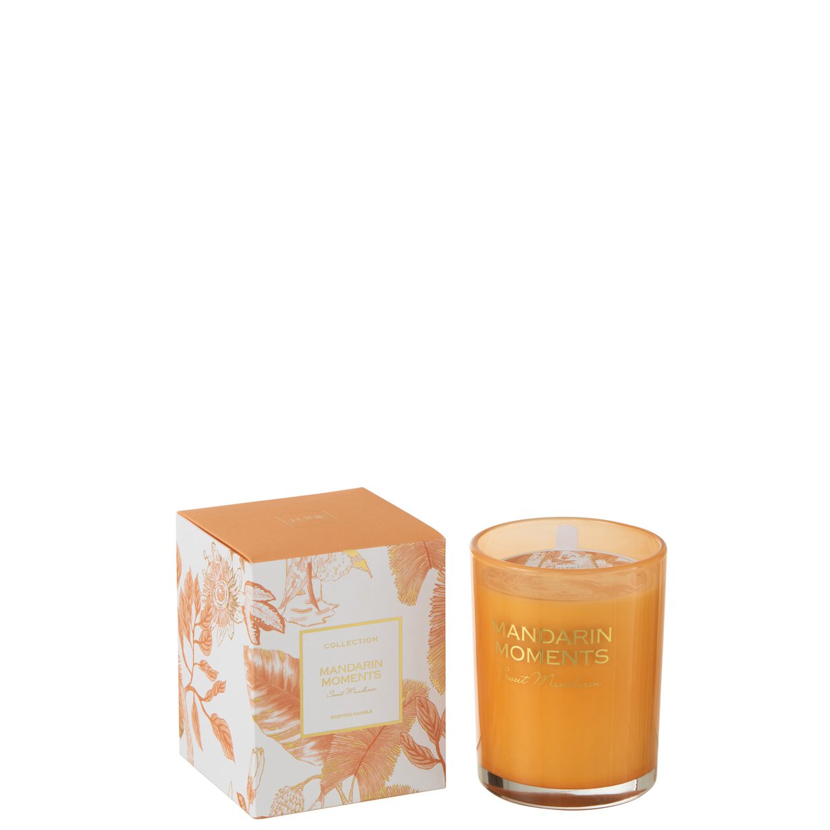 Bougie parfumée J-Line - Madarin Moments - orange - L - 70U
