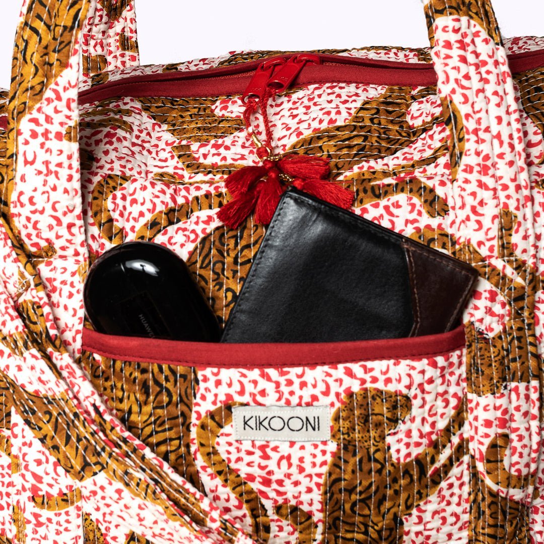 Grand sac de voyage "H.Leopard"