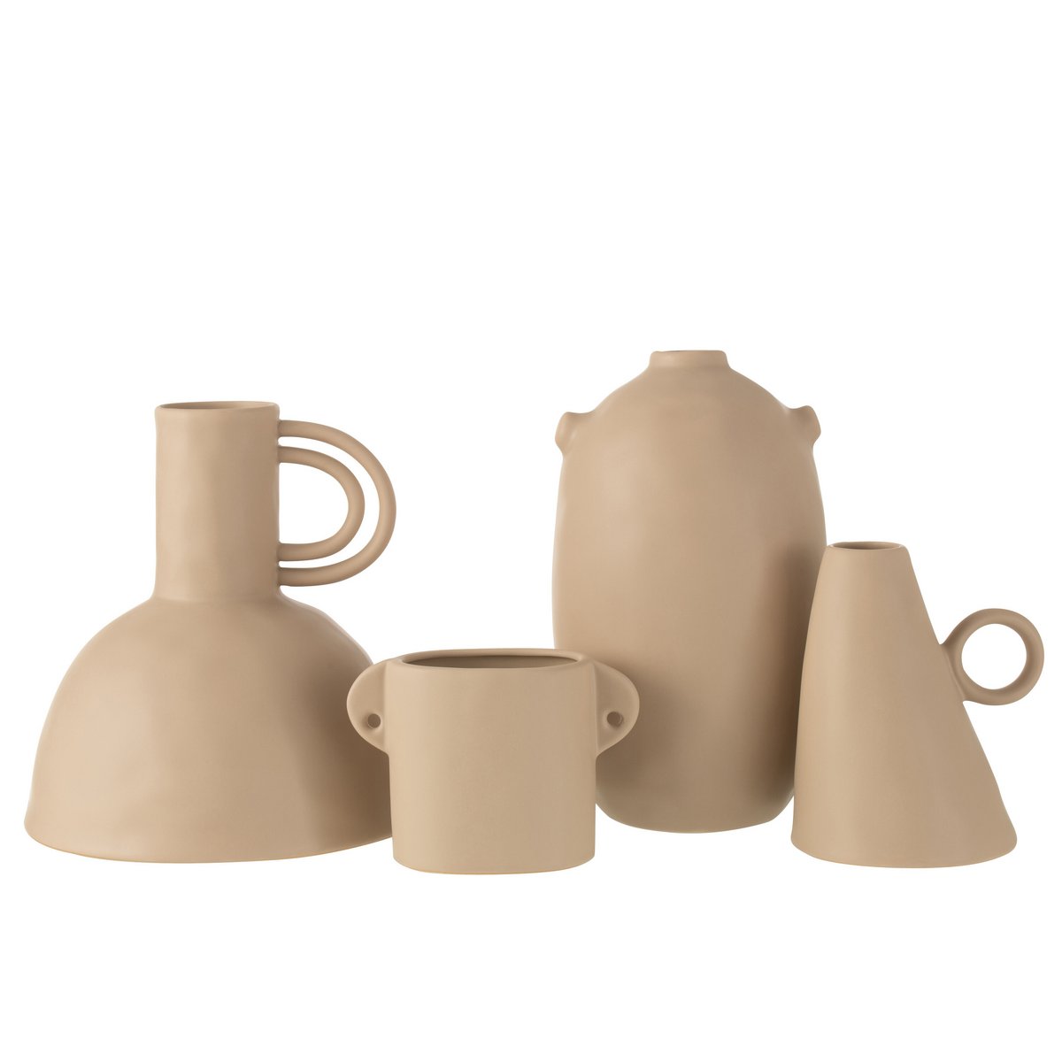 Vase J-Line Pichet Renaissance - céramique - beige