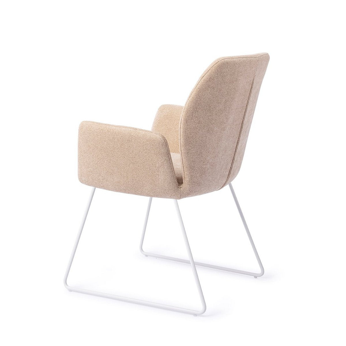 Jesper Home Misaki Eetkamerstoel Toboggan Blanc