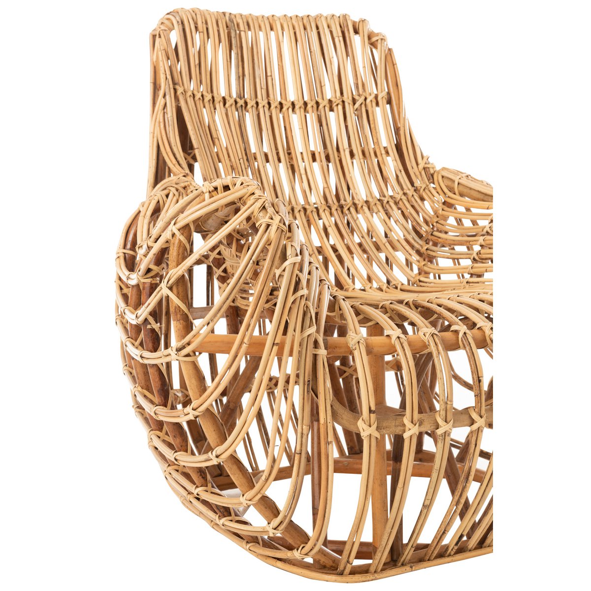 J-Line zetel Ana - rotan - naturel