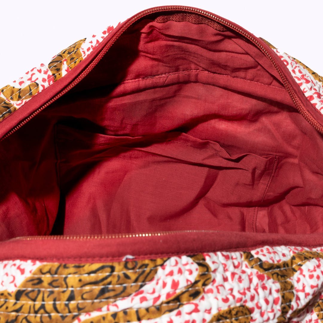 Grand sac de voyage "H.Leopard"