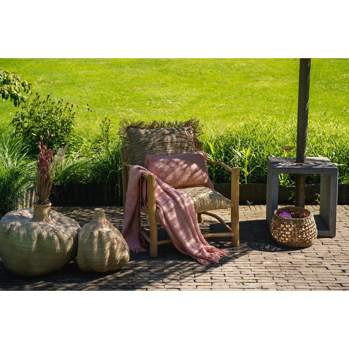 Housse de Coussin Oh My Gee - Rose Saumon - 30x50
