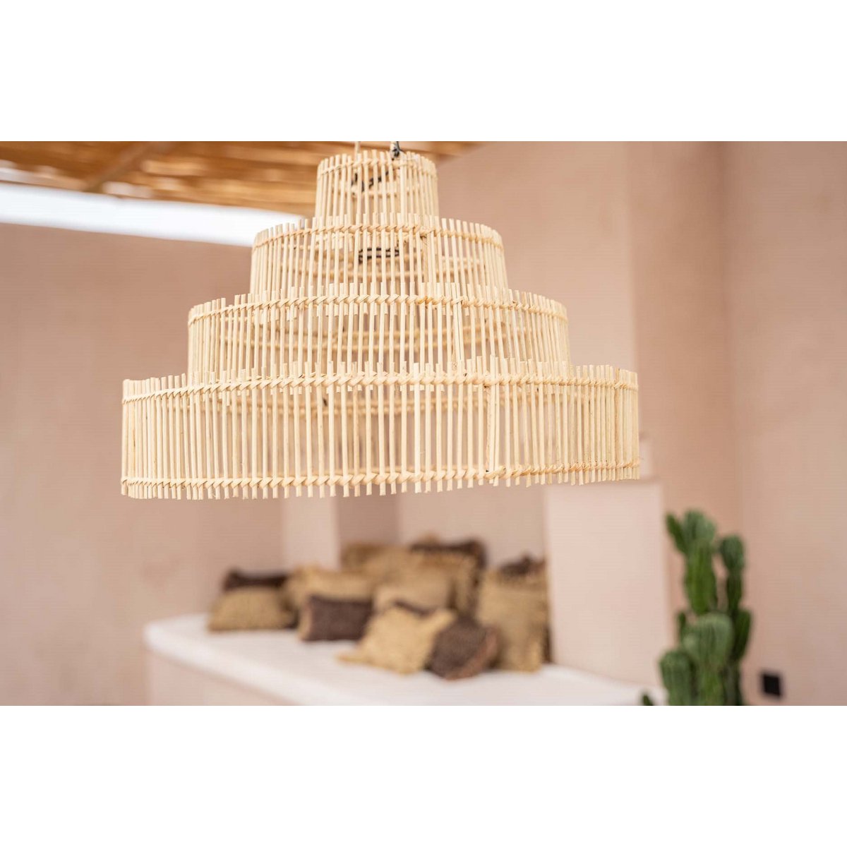 Le Pendentif Gâteau de Mariage - Naturel - M
