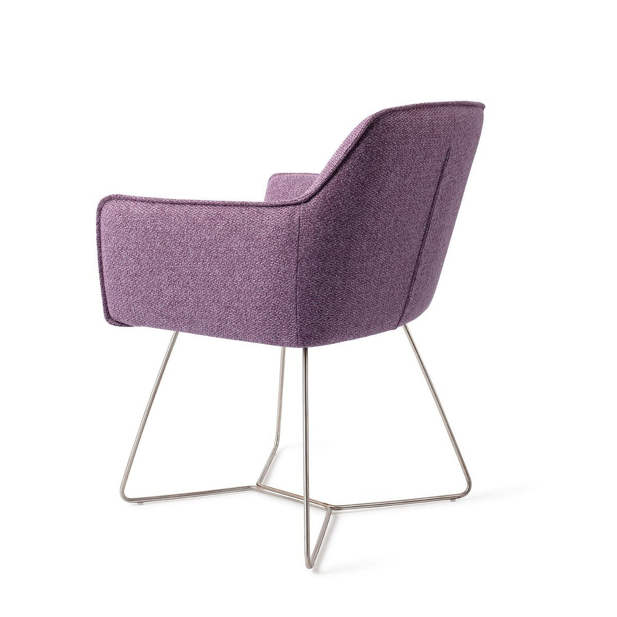 Jesper Home Hofu Chaise de salle à manger Beehive Acier