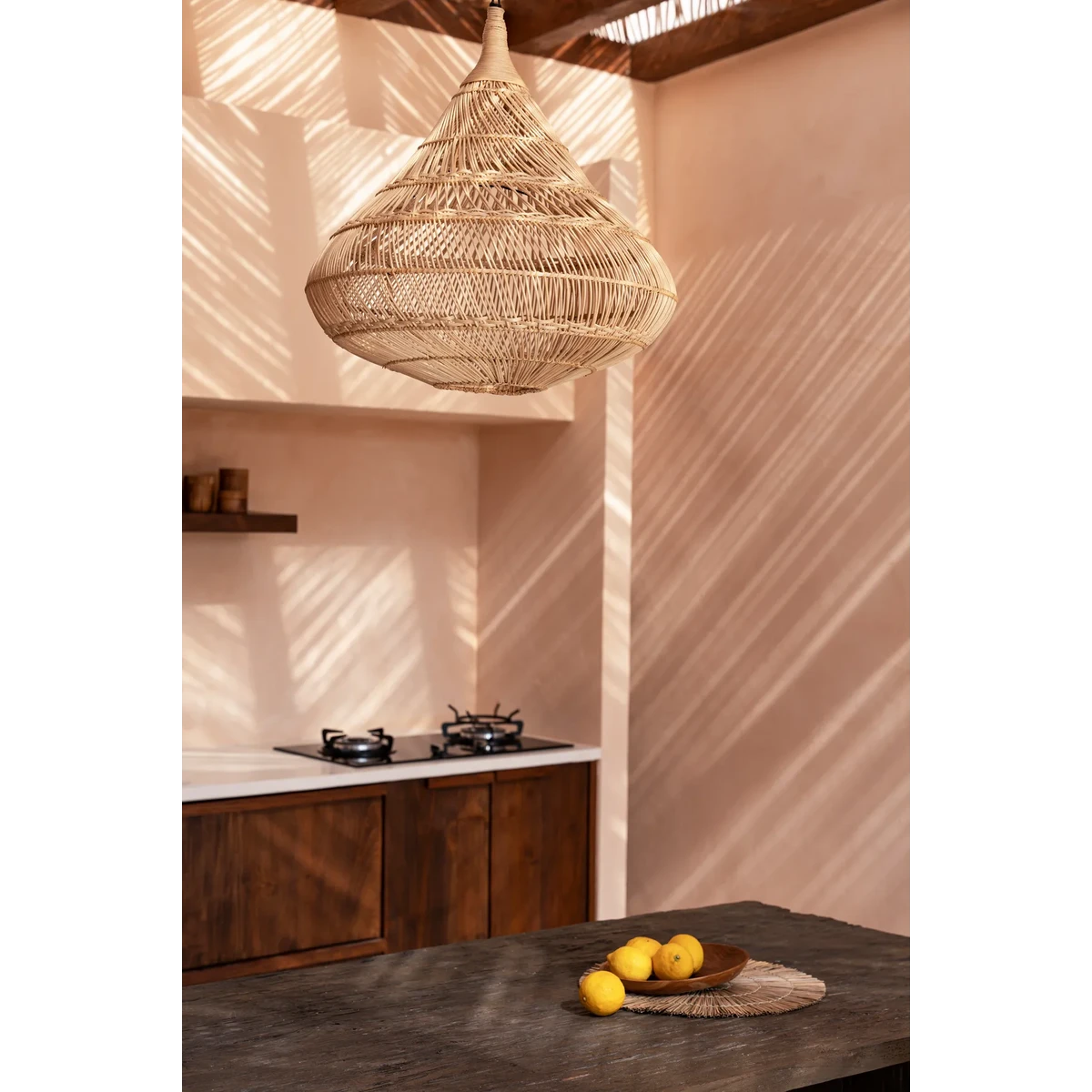 Le Pendentif Goutte - Naturel - XL