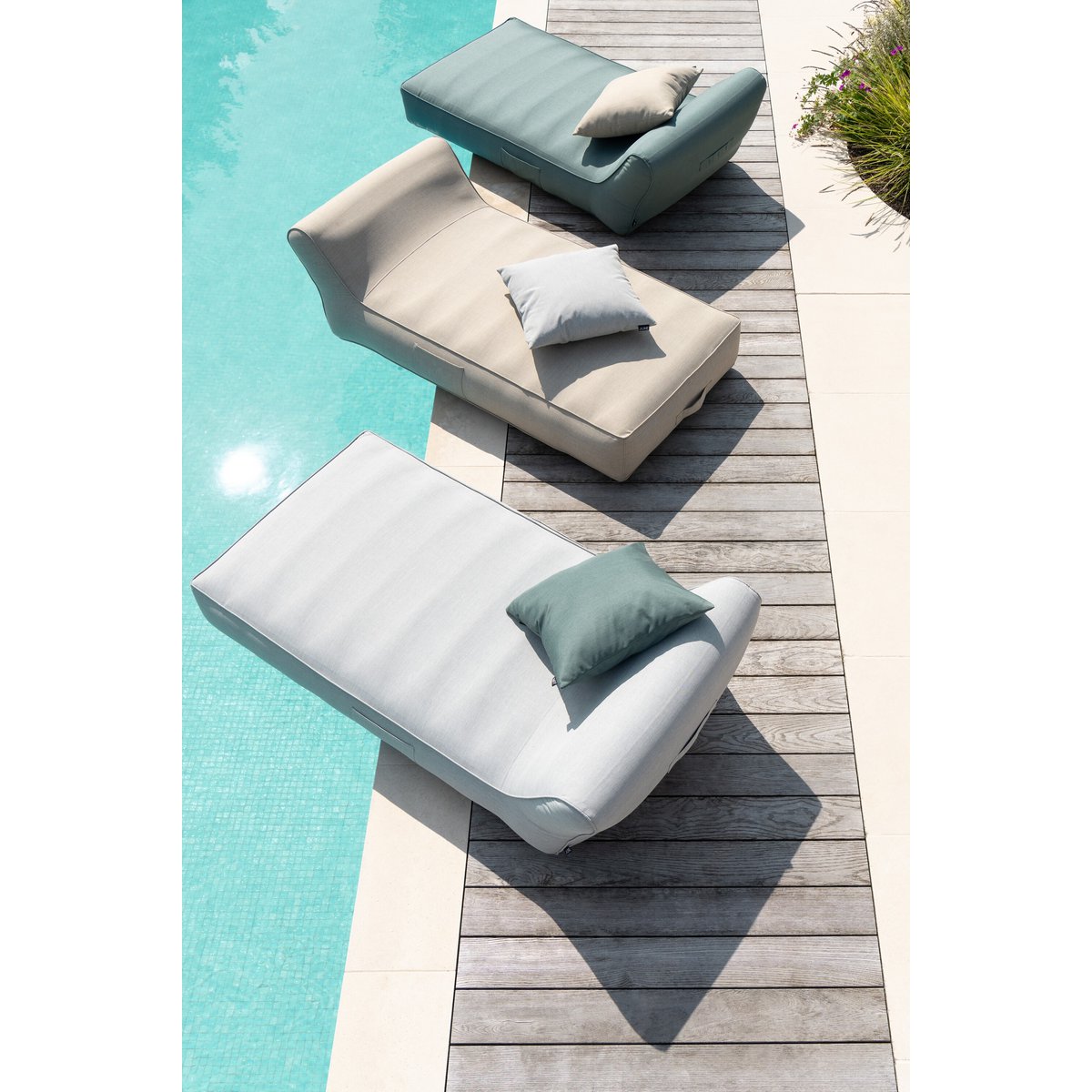 Matelas J-Line Helene - polypropylène - vert