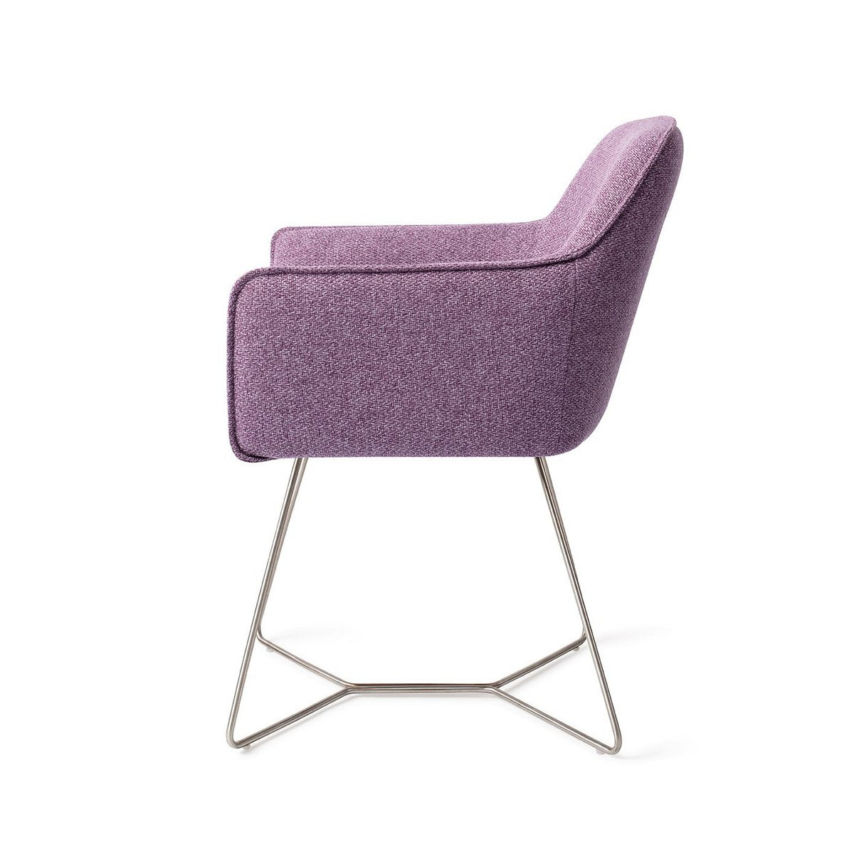 Jesper Home Hofu Chaise de salle à manger Beehive Acier
