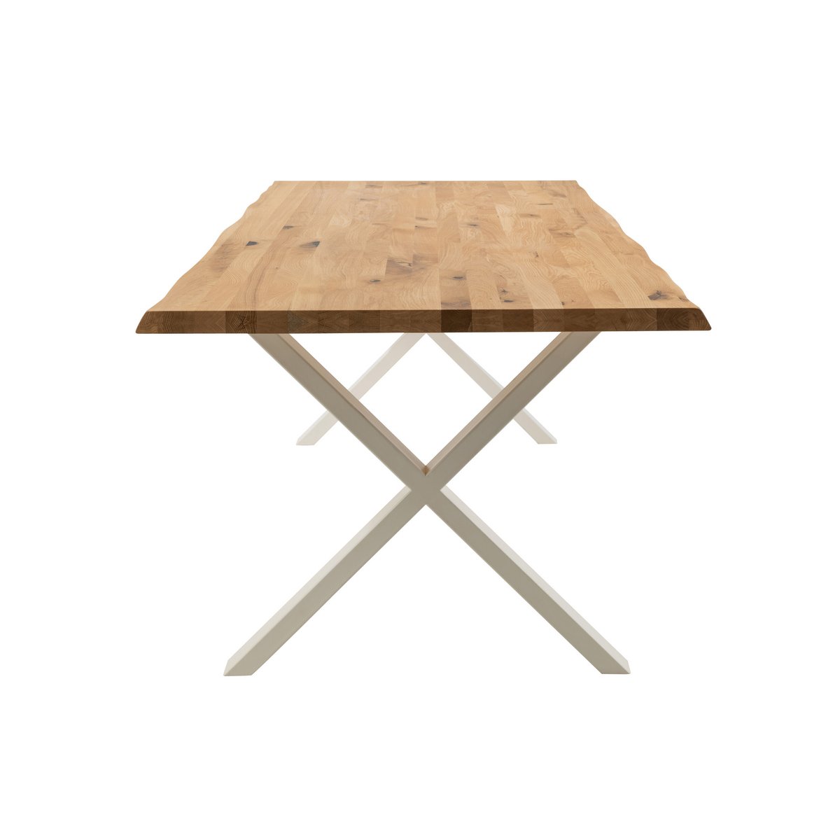 Table J-Line Legs Cross - métal - blanc