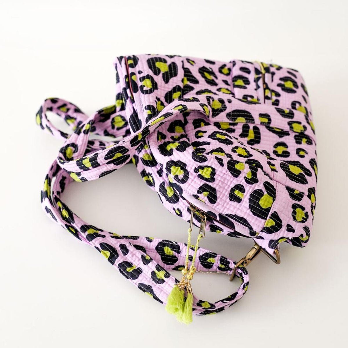 Grand sac de voyage "Oh Leo Cosmic Lilac"