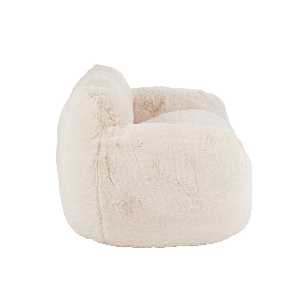 J-Line Canapé Cutie Polyester Crème Grand