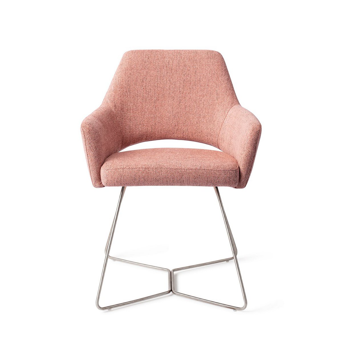 Jesper Home Yanai Chaise de salle à manger Beehive Acier