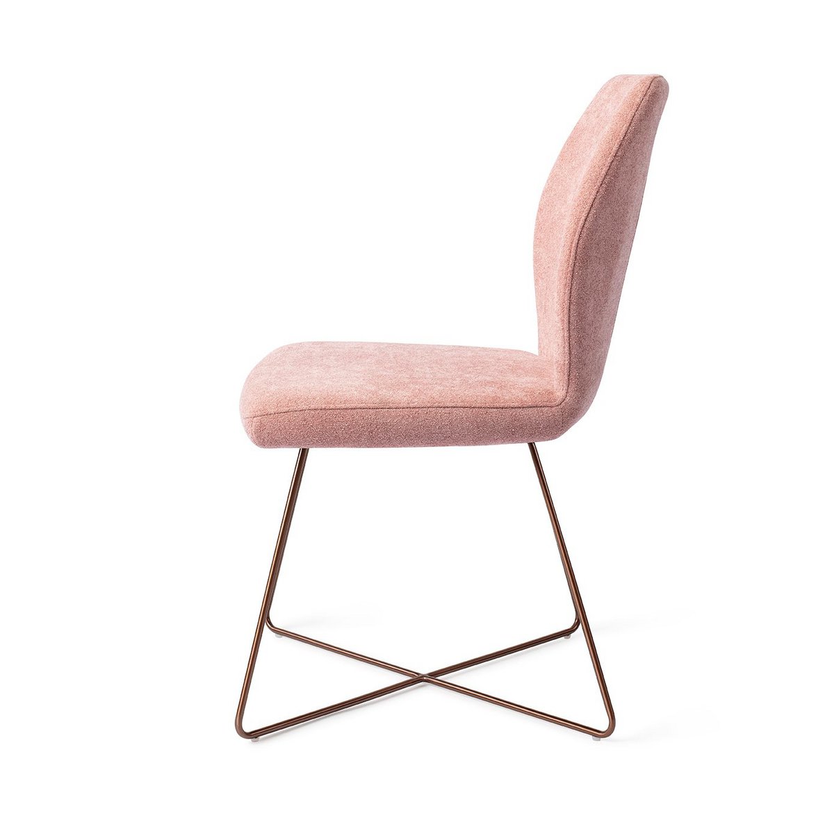 Jesper Home Ikata Chaise de salle à manger Cross Rose