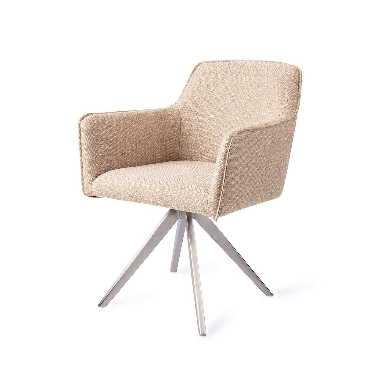 Jesper Home Hofu Chaise de salle à manger Turn Steel