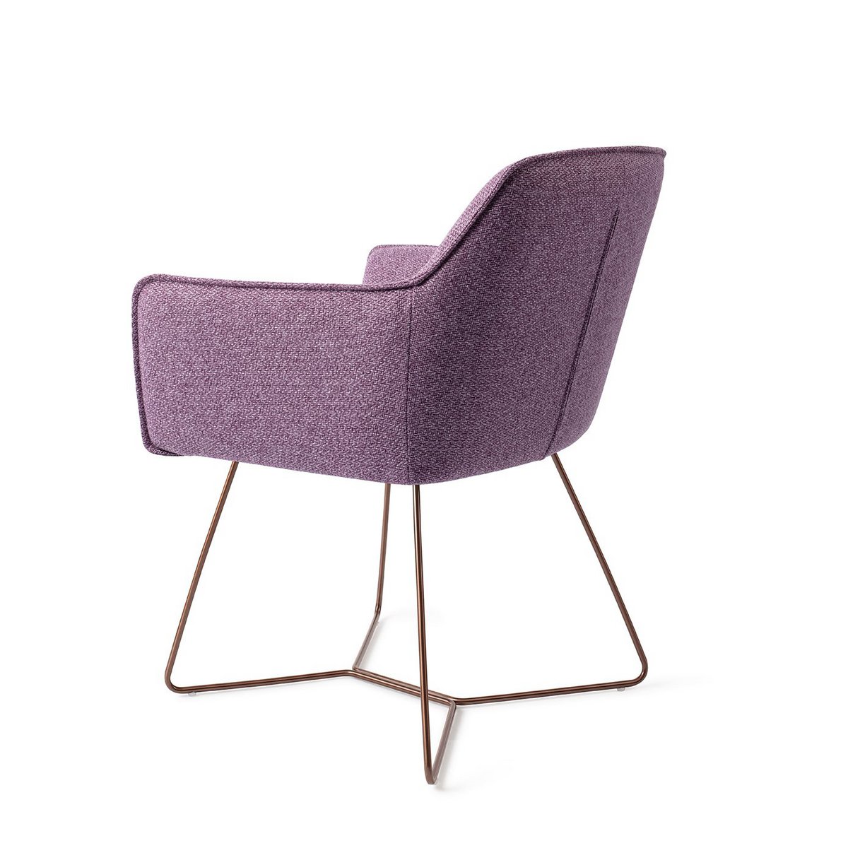 Jesper Home Hofu Chaise de salle à manger Beehive Rose