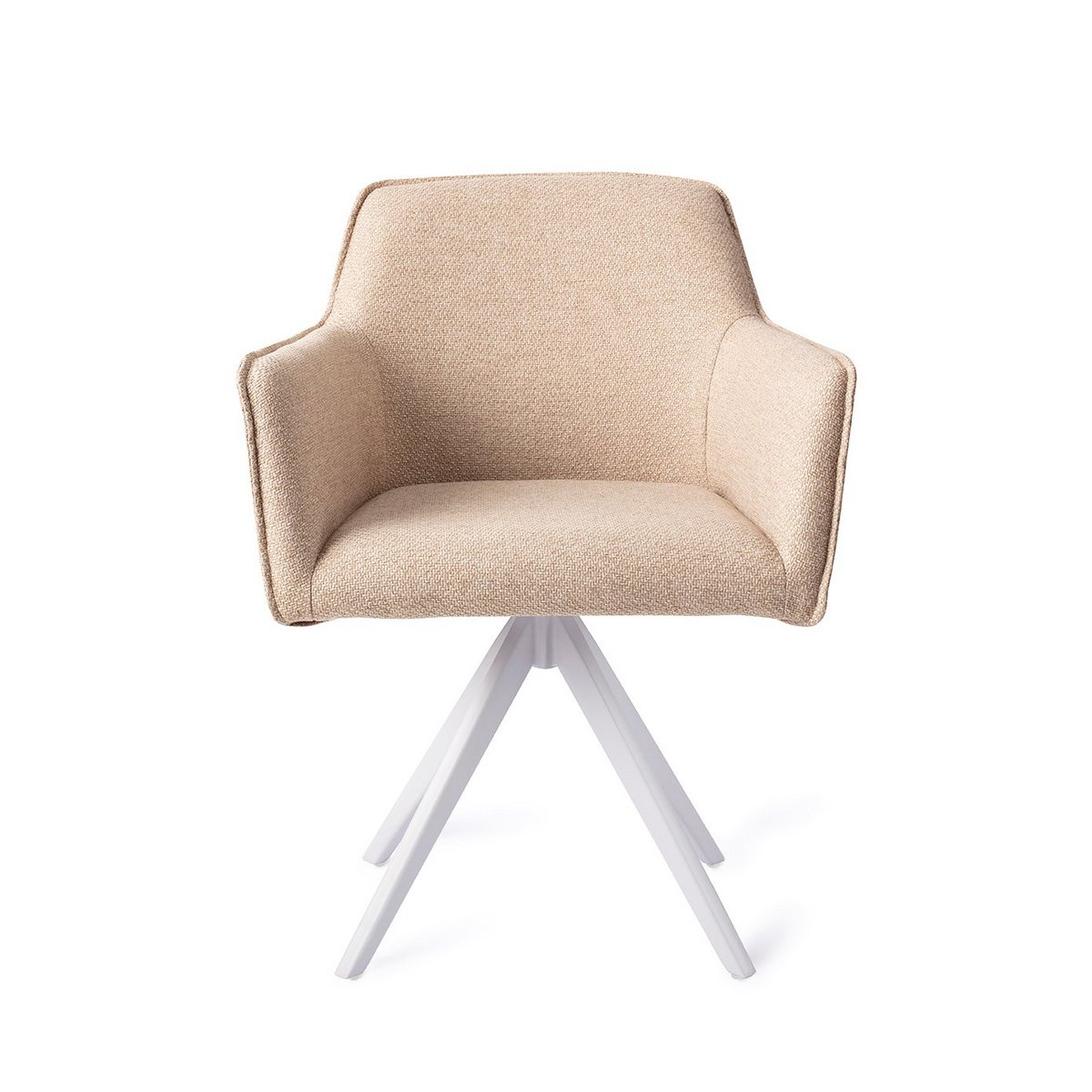 Jesper Home Hofu Chaise de salle à manger Turn Blanc