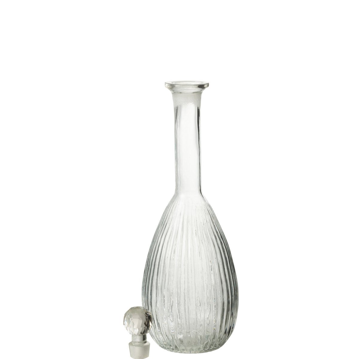 Carafe J-Line Stripes - verre - transparent