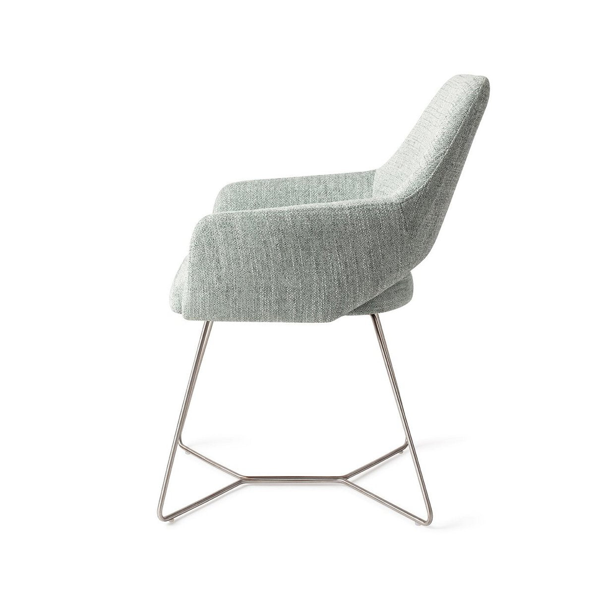 Jesper Home Yanai Chaise de salle à manger Beehive Acier