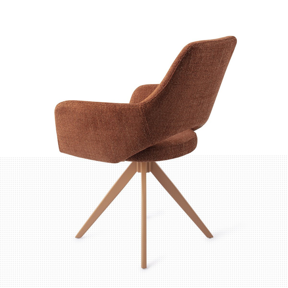 Jesper Home Yanai Chaise de salle à manger Turn Peach