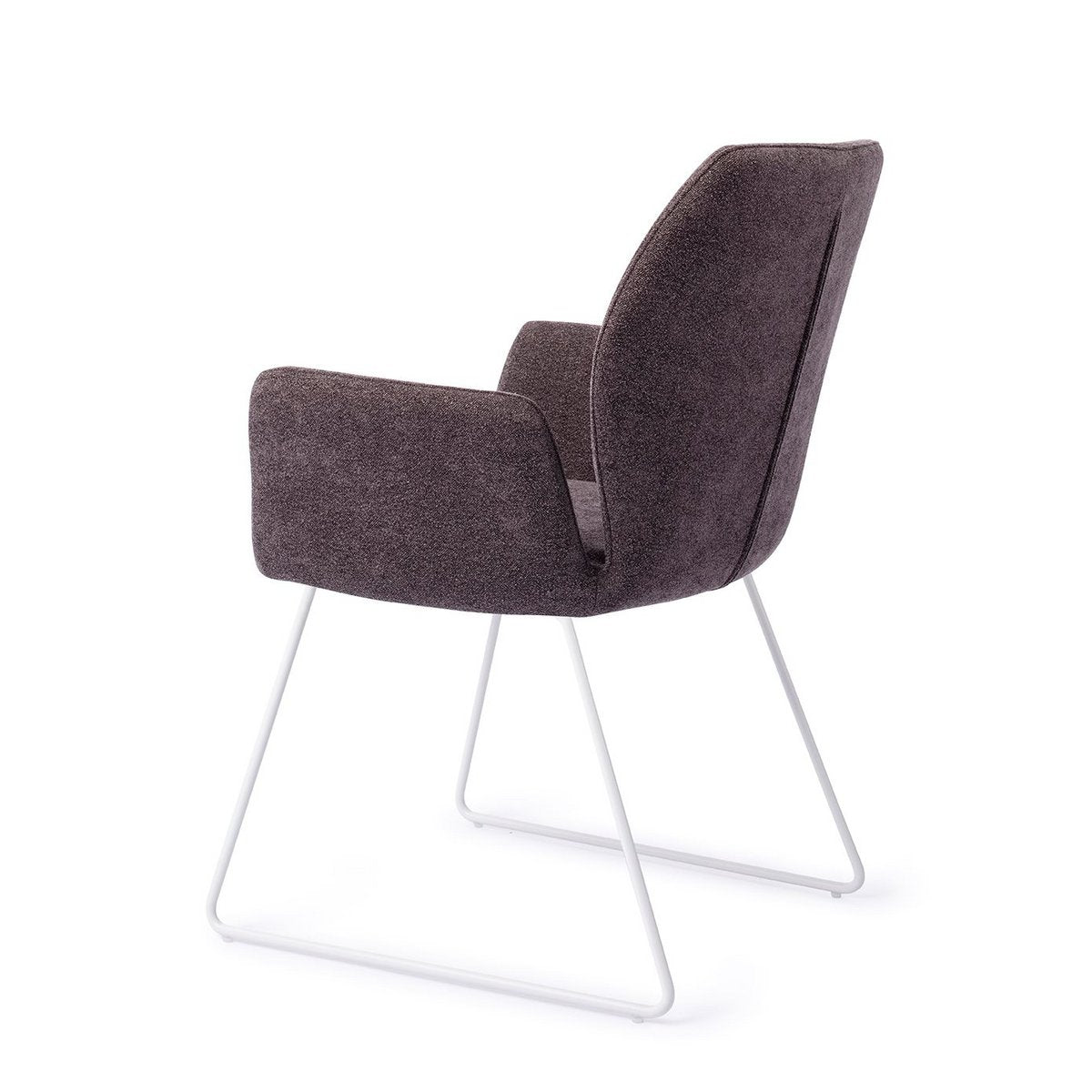 Jesper Home Misaki Eetkamerstoel Toboggan Blanc