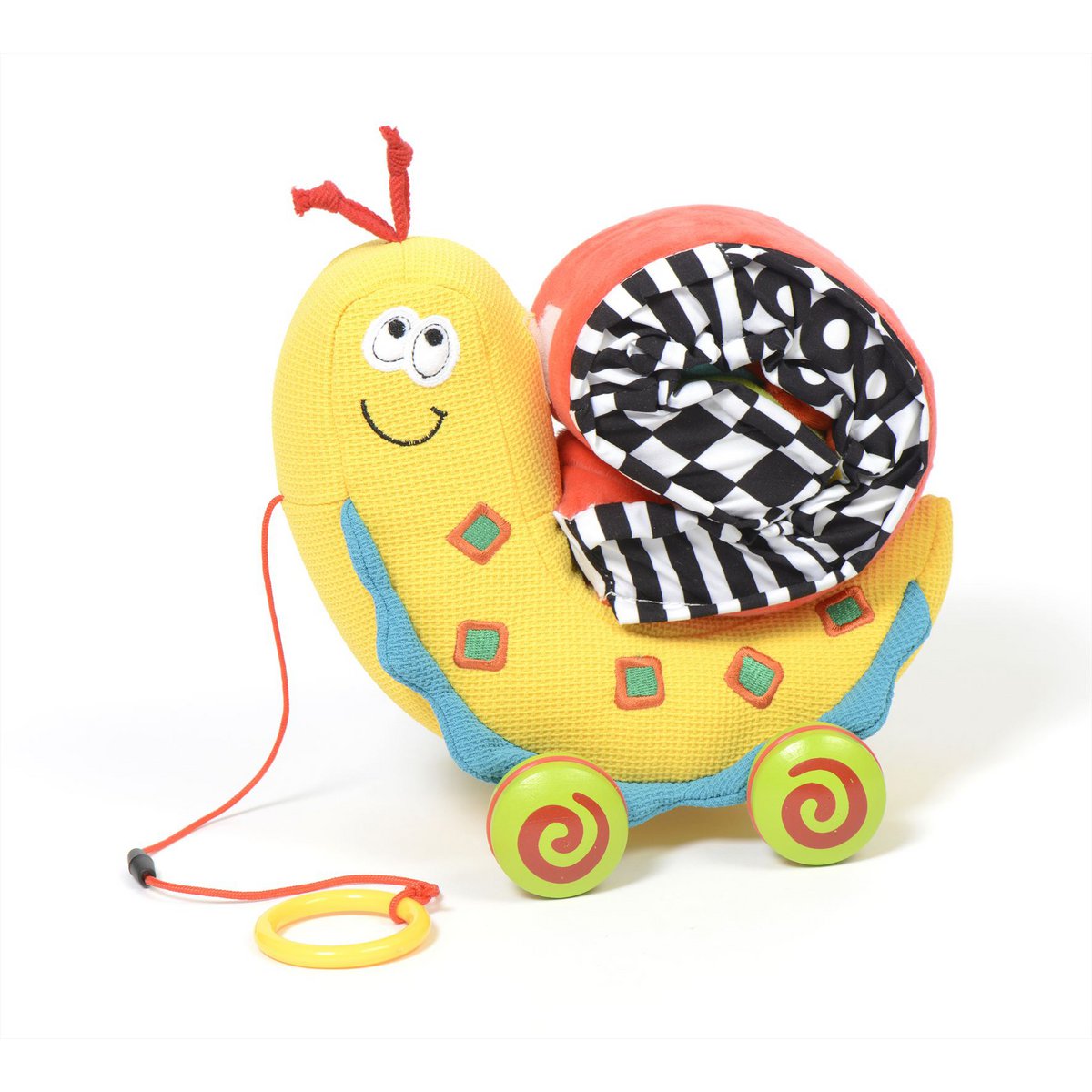 Dolce Classic figurine à tirer & activités peluche escargot Semmy - 21 cm