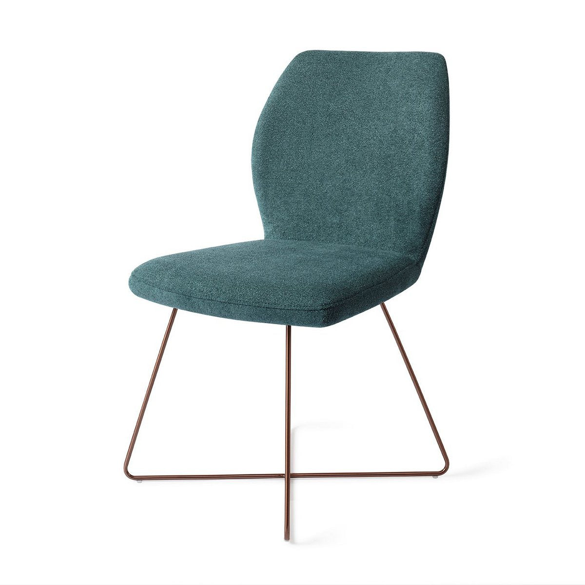 Jesper Home Ikata Chaise de salle à manger Cross Rose