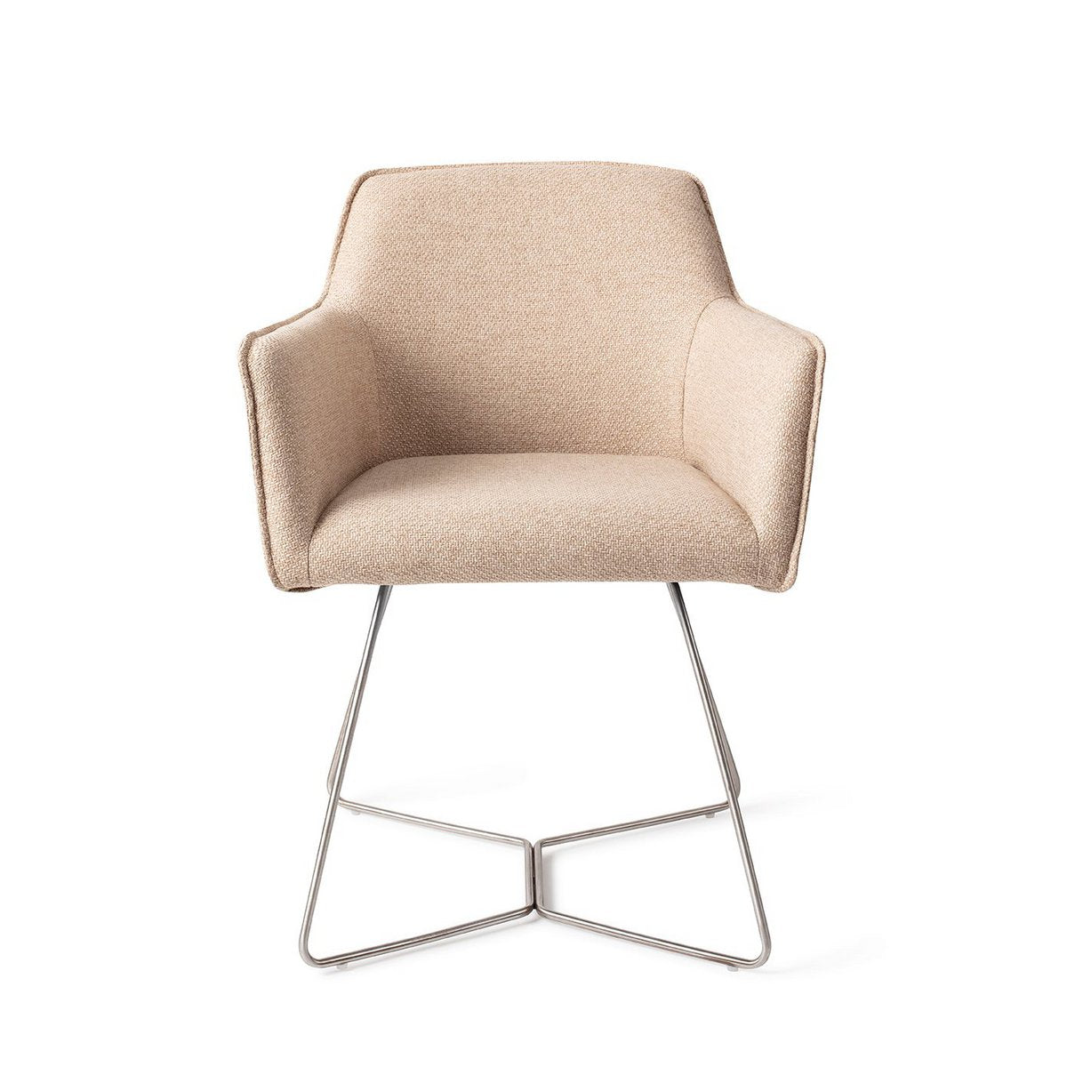 Jesper Home Hofu Chaise de salle à manger Beehive Acier