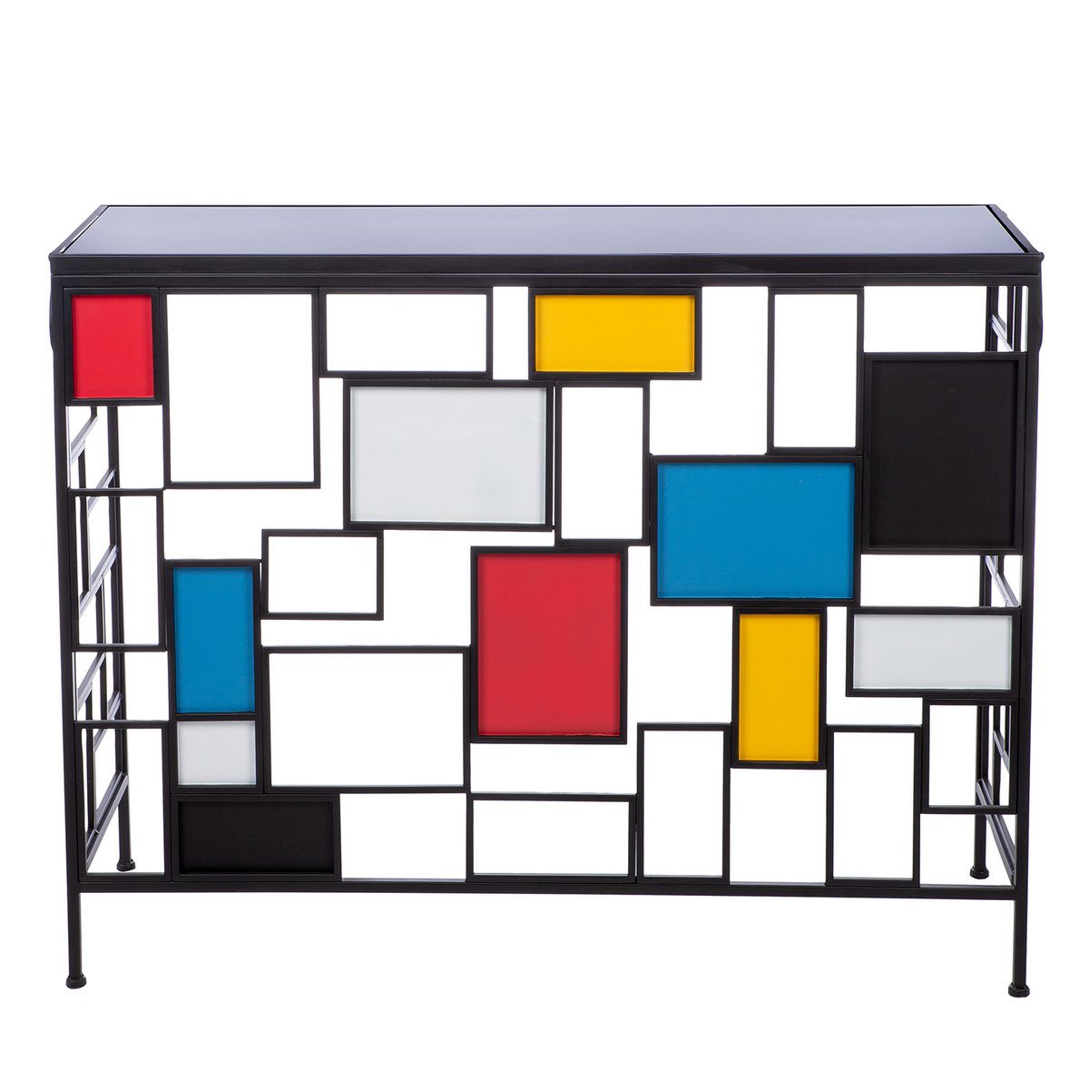 Table d'appoint Mondrian, H.81 cm
