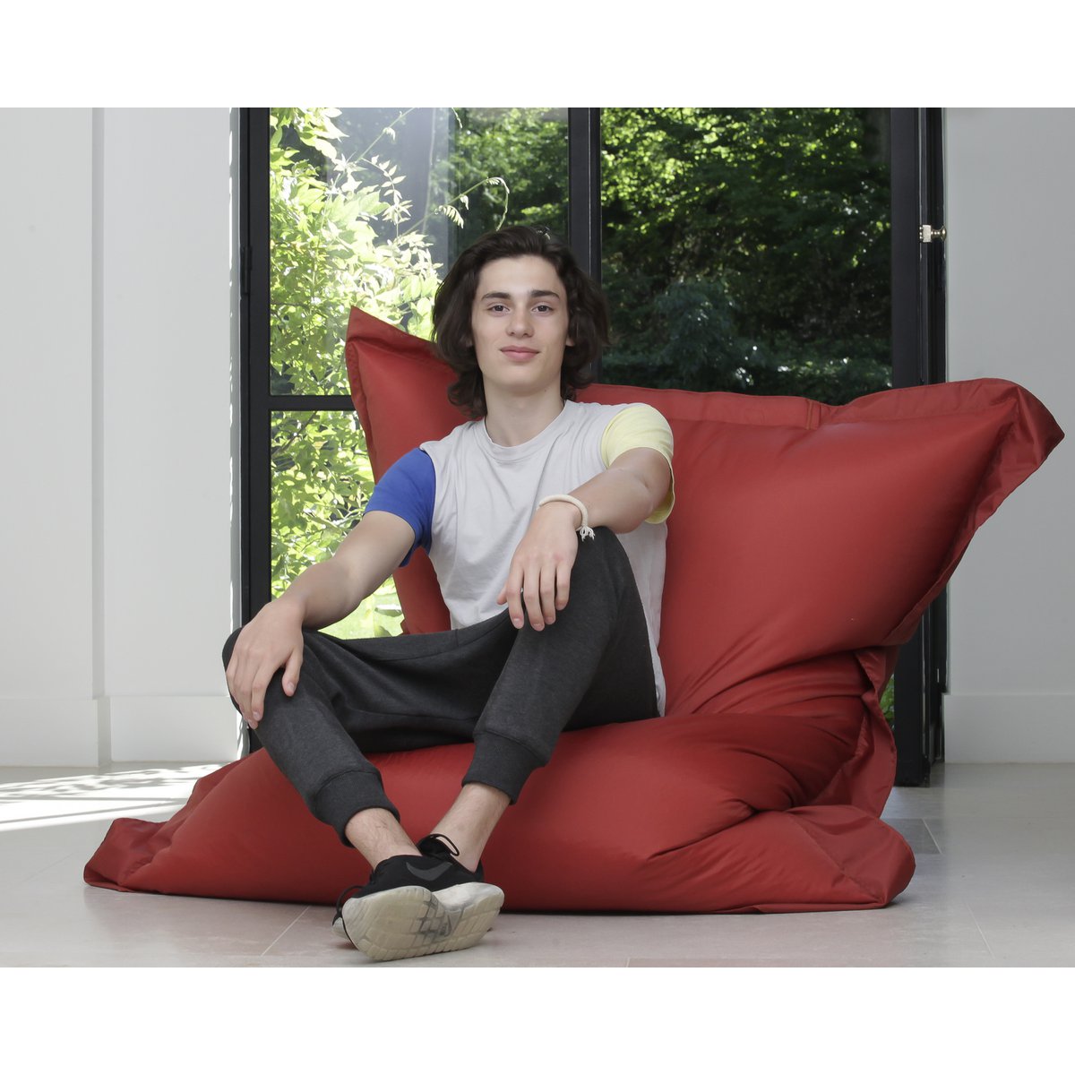 POUF - terre cuite