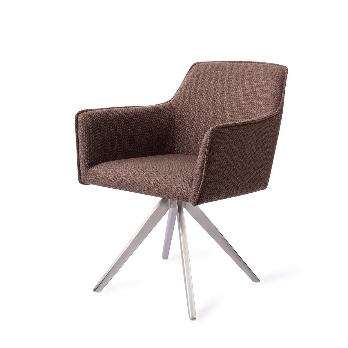 Jesper Home Hofu Chaise de salle à manger Turn Steel